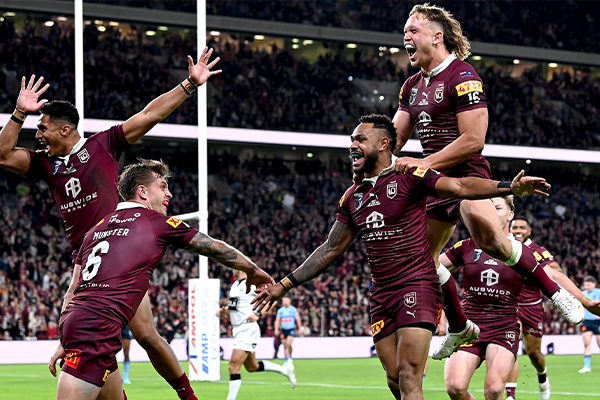 Article image for Queensland eclipse New South Wales 32-6 in Origin Game II
