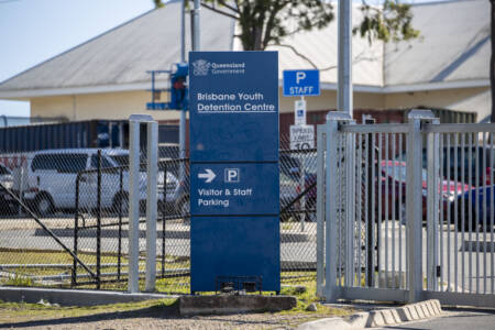 Brisbane Youth Detention Centre walk out