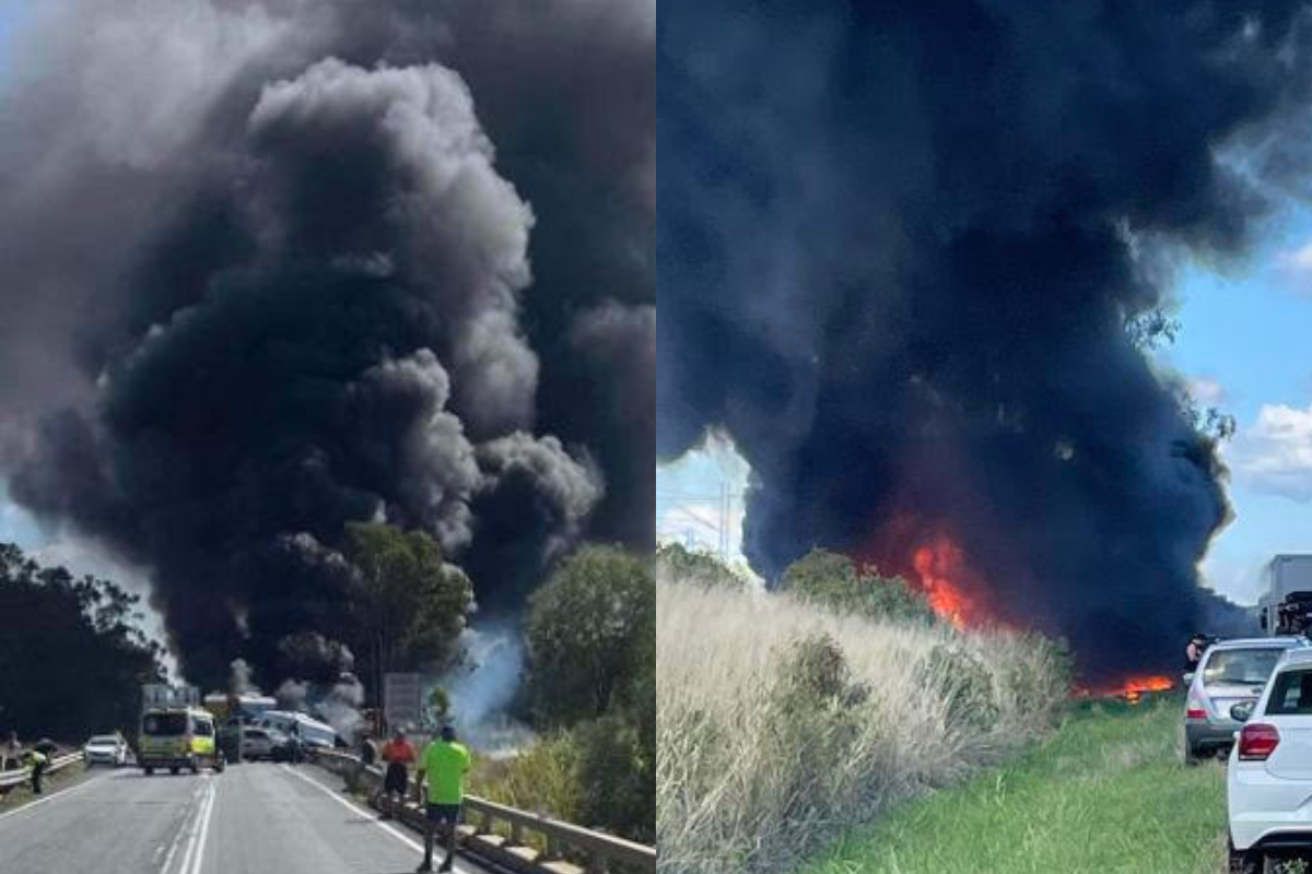 Article image for Army truck crash closes highway near Rockhampton