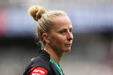 Belinda Sharpe set to become the NRL’s first solo female referee