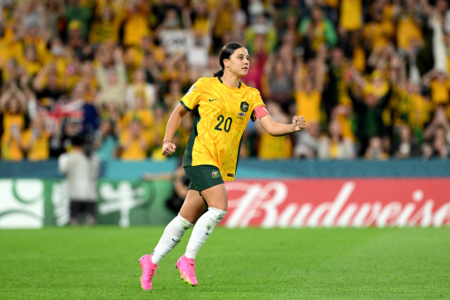 Sam Kerr is back in the starting side for the Matildas!