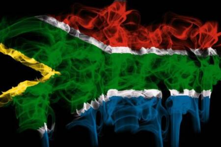 Fire in South Africa