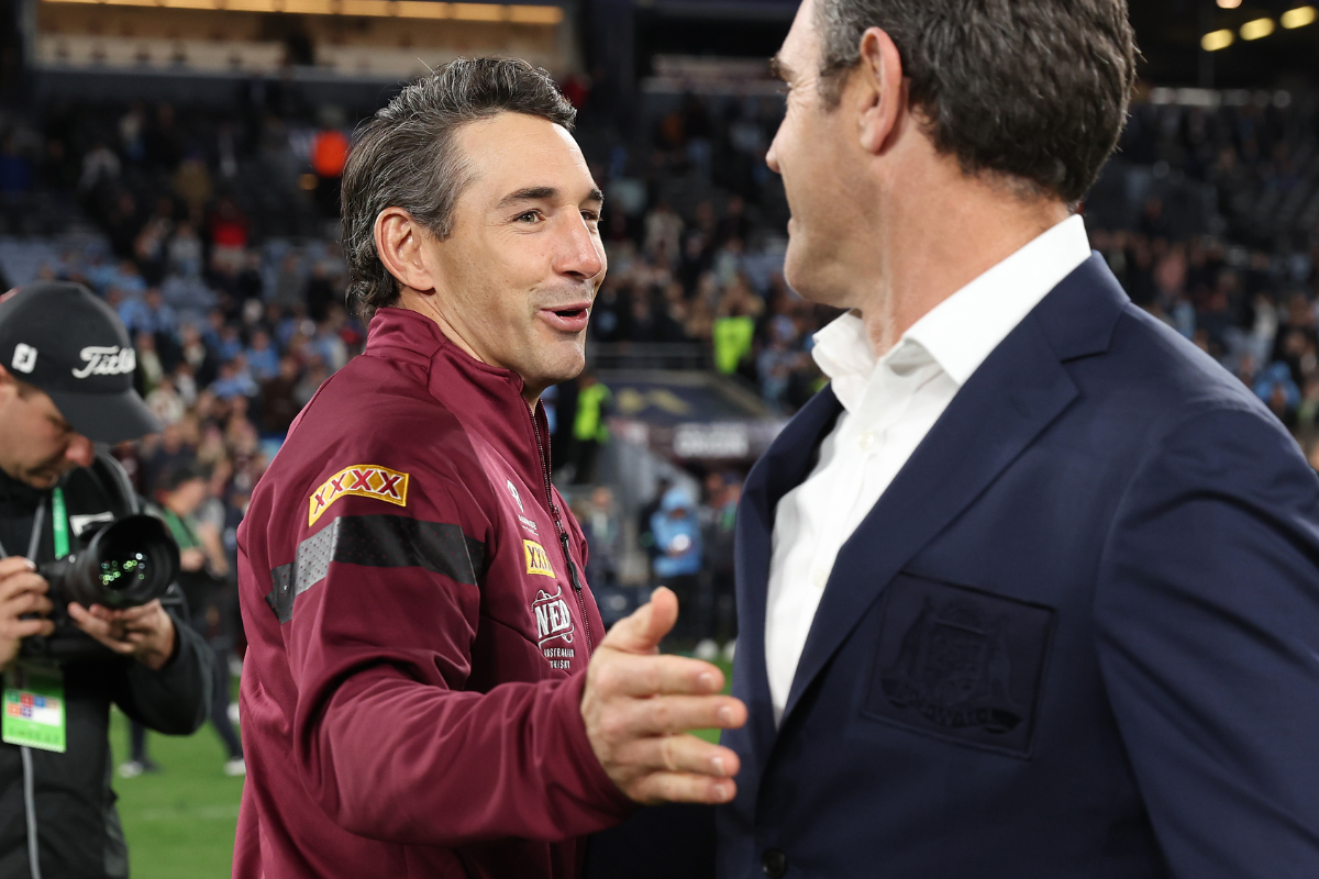 Article image for Billy Slater responds to Brad Fittler resigning as NSW Blues Head Coach