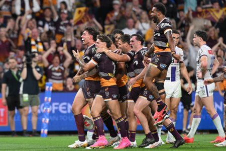Brisbane Broncos focus on Preliminary Final after historic qualifying win