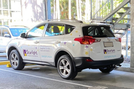 Starlight Children’s Foundation car stolen from Brisbane office