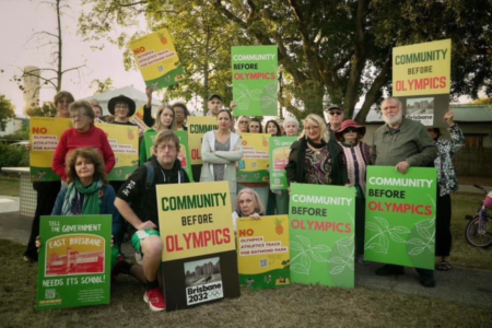 Greens leading protest against the Gabba rebuild