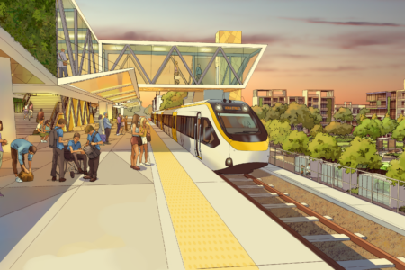 Does Brisbane need a train line to the Sunshine Coast?