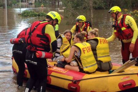 Less than one per cent of rural fire brigade volunteers trained in basic swift-water rescue