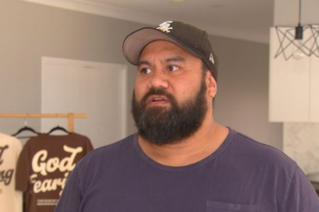 Queensland father forced to protect his family from alleged violent home invasion