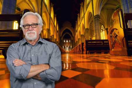 Neil Mitchell opens up on an insightful chat with a controversial priest 