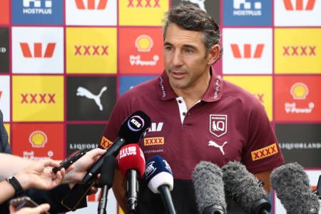 ‘Change is really important’: Maroons coach Billy Slater looks ahead to crucial game two