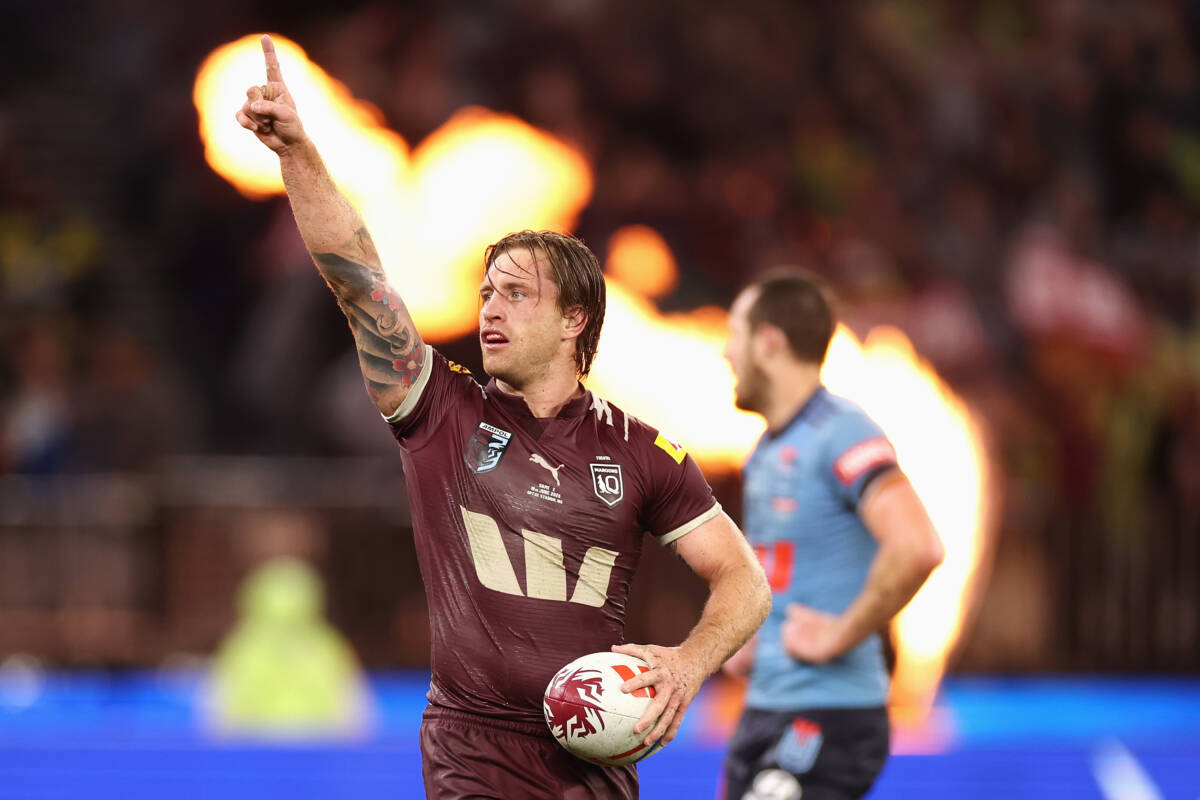 Article image for Maroons assistant coach praises Cam Munster’s ‘enormous’ game two performance