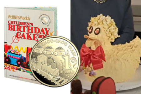 ‘Beyond an honour’: Author of iconic Women’s Weekly Birthday Cake cookbook on the release of collectible coins