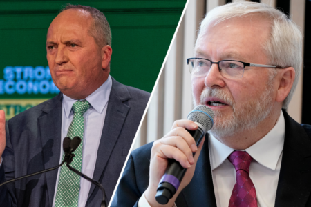 ‘We don’t care how upset he is’: Joyce calls for Kevin Rudd’s removal as ambassador to the US