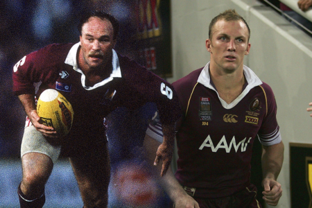 ‘A huge honour’: Wally Lewis and Darren Lockyer reflect on leading the Maroons