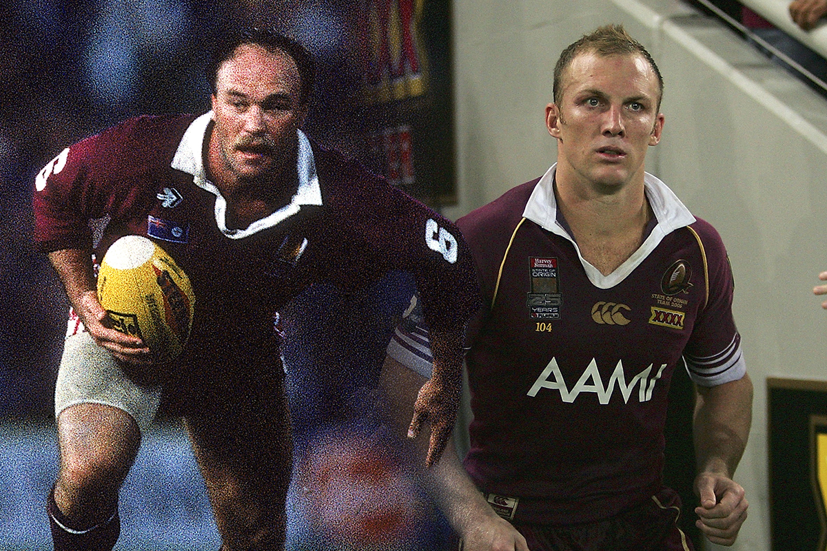 Article image for ‘A huge honour’: Wally Lewis and Darren Lockyer reflect on leading the Maroons