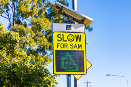 ‘Smile’ for Sam! Road safety monitors reveal dangerous speeding habits