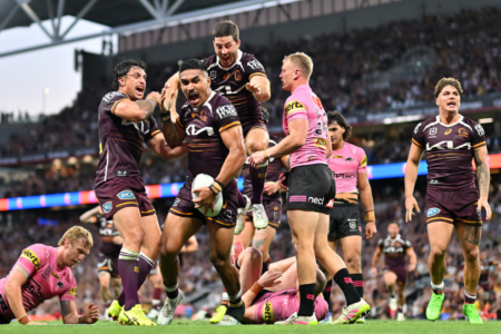 How Brisbane is balancing celebration and training ahead of Sunday’s Grand Final showdown