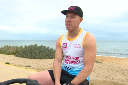 Why an Aussie dad is running and cycling from Melbourne to Noosa