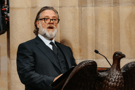 ‘Cash for comments’: Russell Crowe’s cheeky final tribute to John Laws