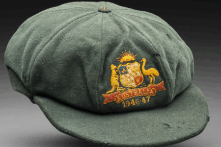 The $460,000 homecoming: Sir Donald Bradman’s baggy green returns to Australia