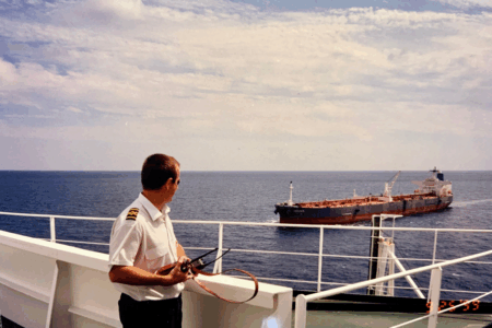 How a supertanker Captain navigated piracy and war in the Strait of Hormuz