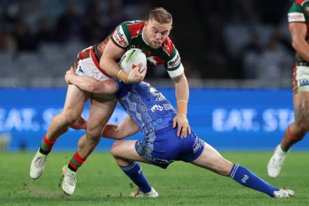 Matthew Dufty details his hilarious emergency goal kicking fill in for Rabbitohs